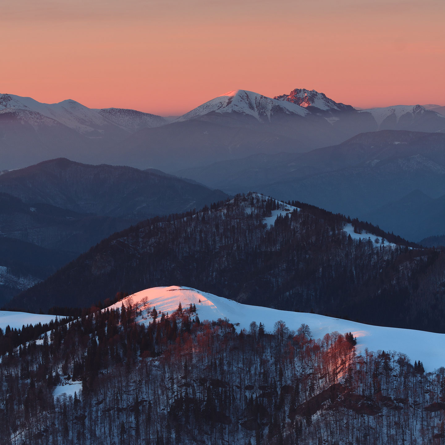 Sunset over Fatras