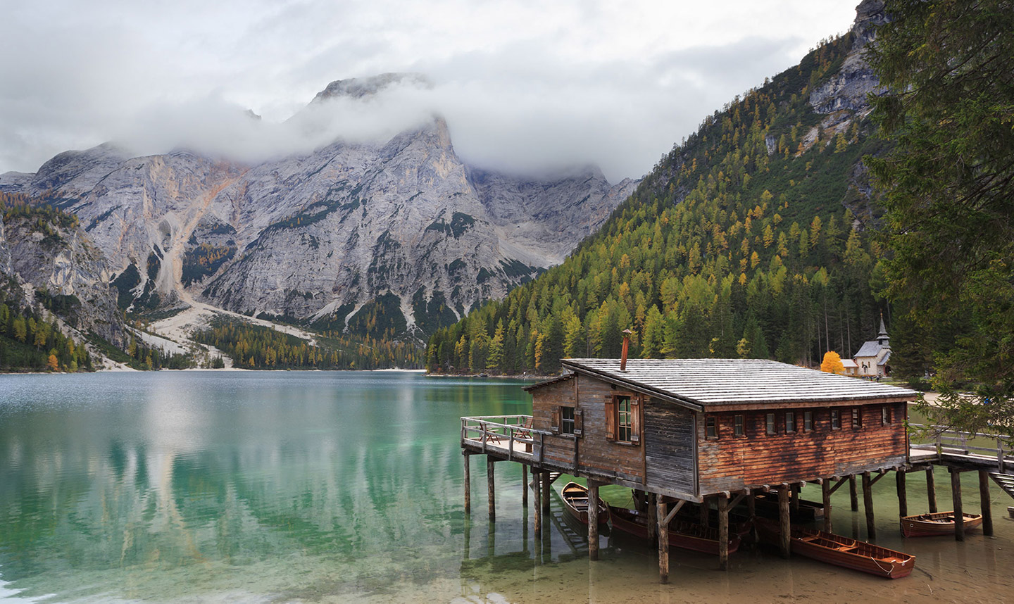 Lago di Braies, Dolomites, Italy