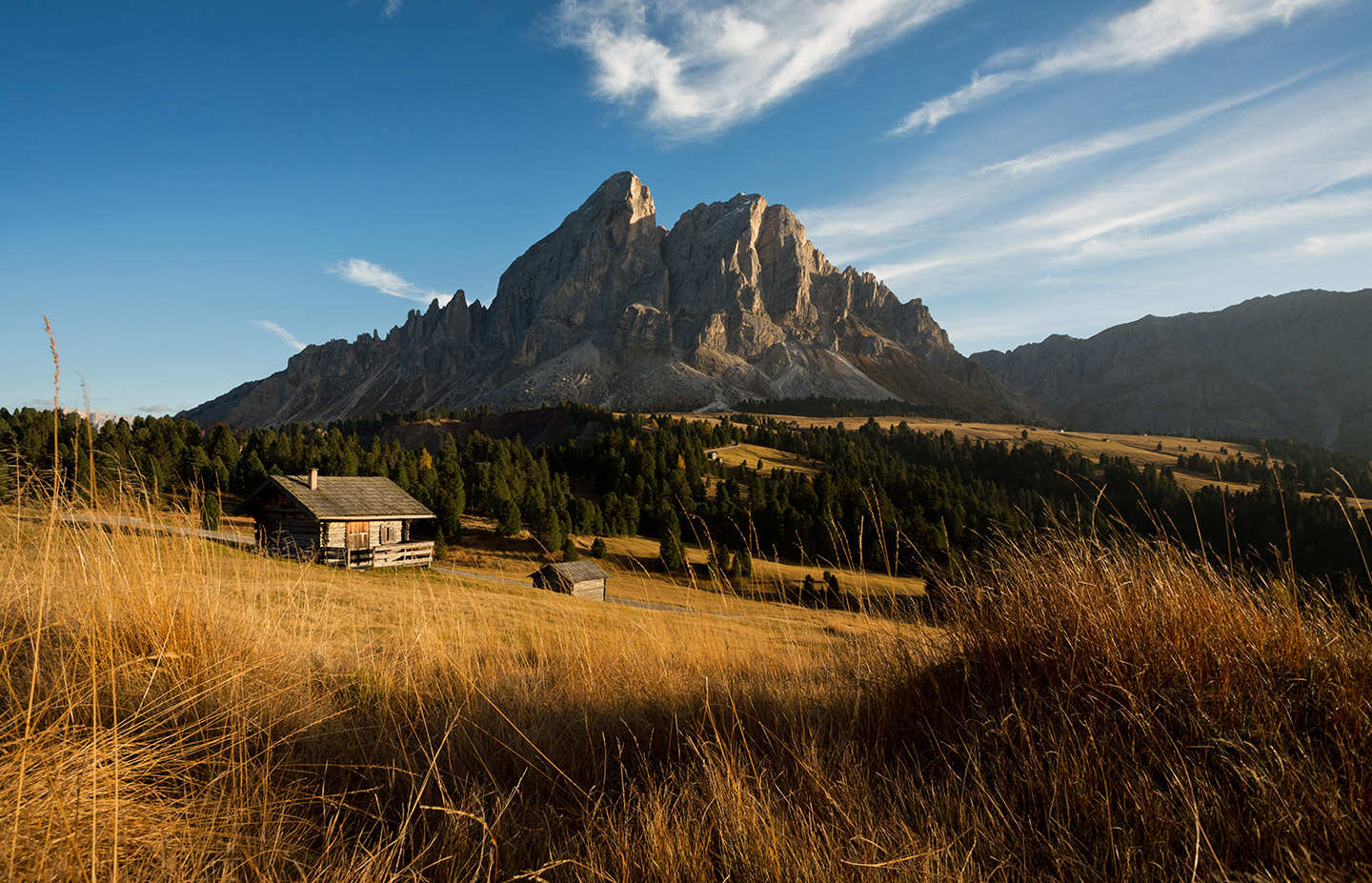 The cabin, Dolomites, Italy